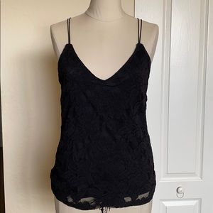 Black lace Cami